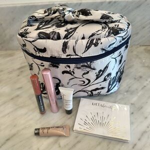 New Ulta Beauty 5 Piece Makeup Set w/Bag